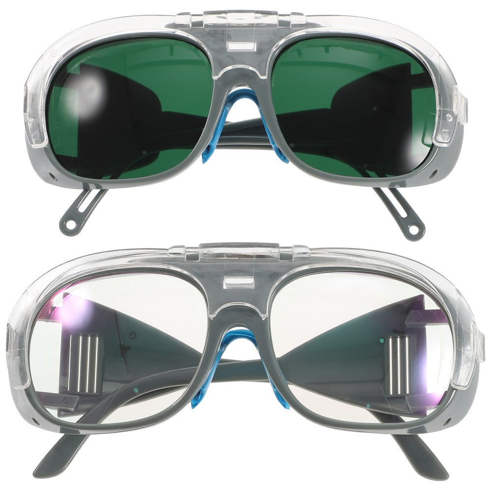 ya 1 7.13 2Pcs Welding Glasses with Protective Design for Varied Work Fields