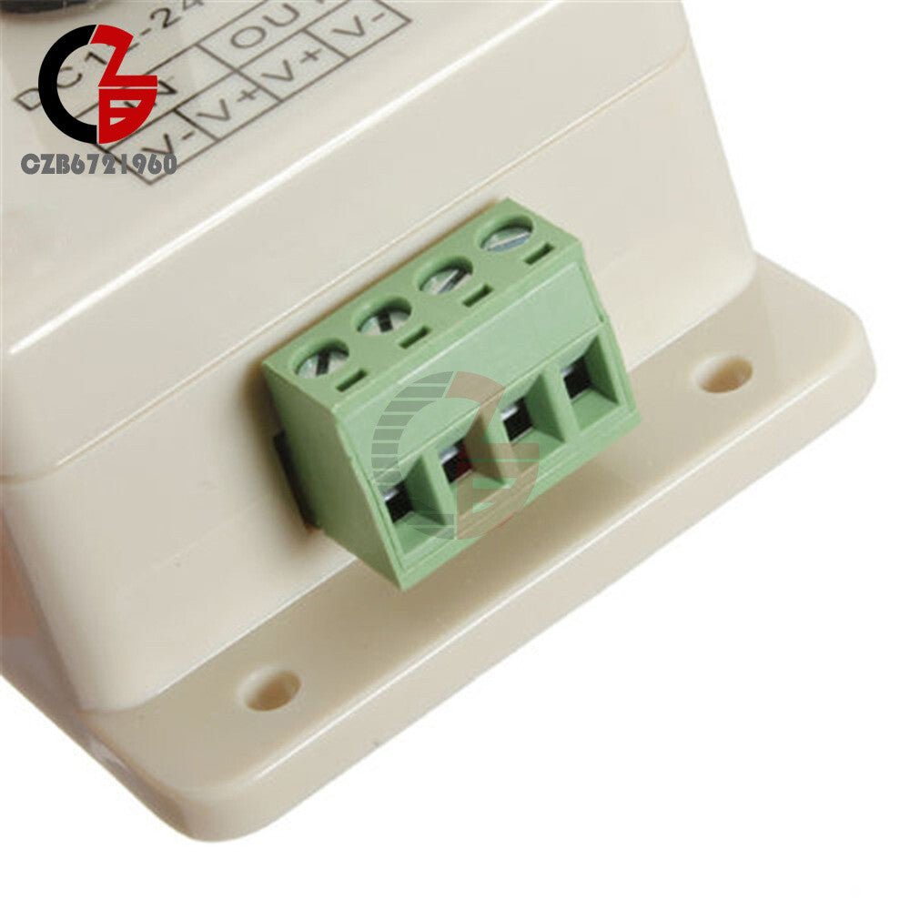 ya 14 Adjustable 12V 8A PIR Sensor Switch LED Strip Light Dimmer Brightness Controller