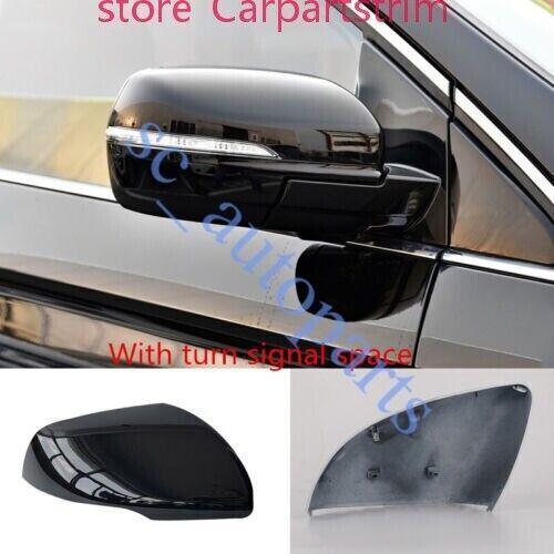 ya 2 6.29 Suitable for Ford Edge 2015-2021 black right passenger side rearview mirror cover replacement part