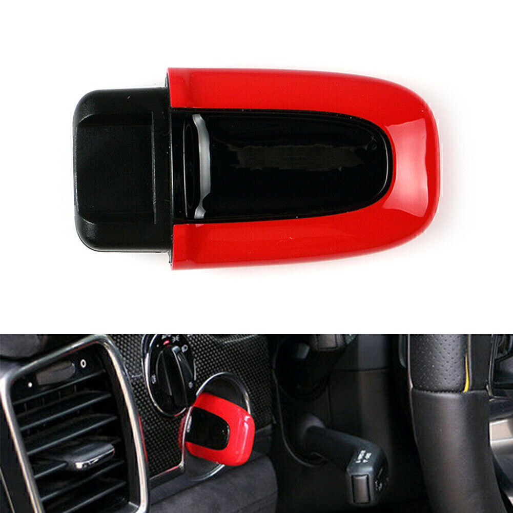 ya 10 5.28 One Button Start Passive Keyless Enter Car Key Cover Case Fit for Porsche Macan Red