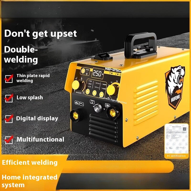 Gas-free Two-shield Welding Household All-in-one Dual-purpose Welding Machine