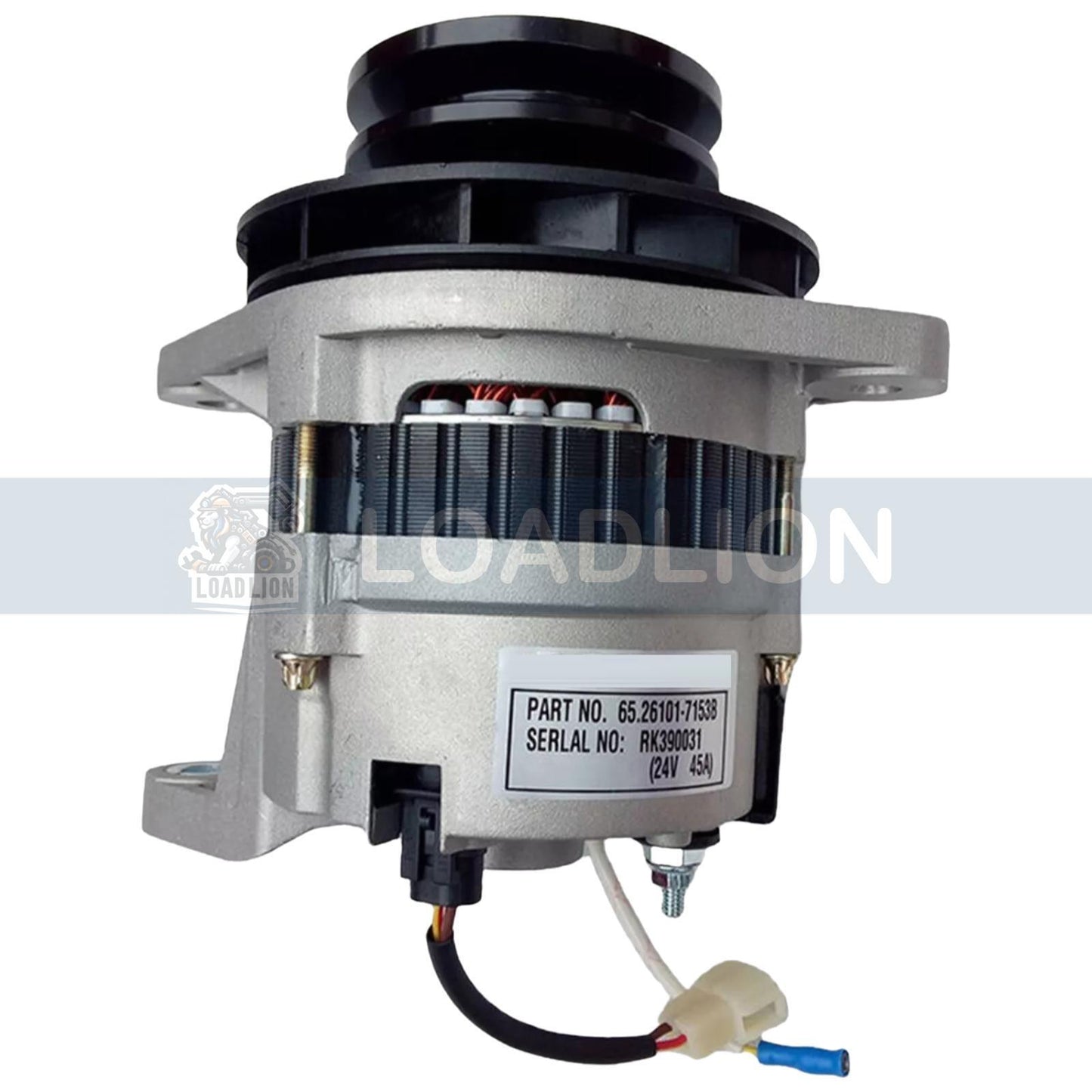 ya 27 7.2 24V 45A Alternator 300901-00007 65.26101-7153A For Doosan Engine P222LE