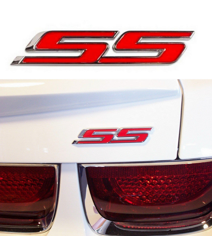 ya 1 8.5.1 for Audi RSQ5 Rear Badge Sticker Boot Trunk Lid Badge Emblem Matte Black Red