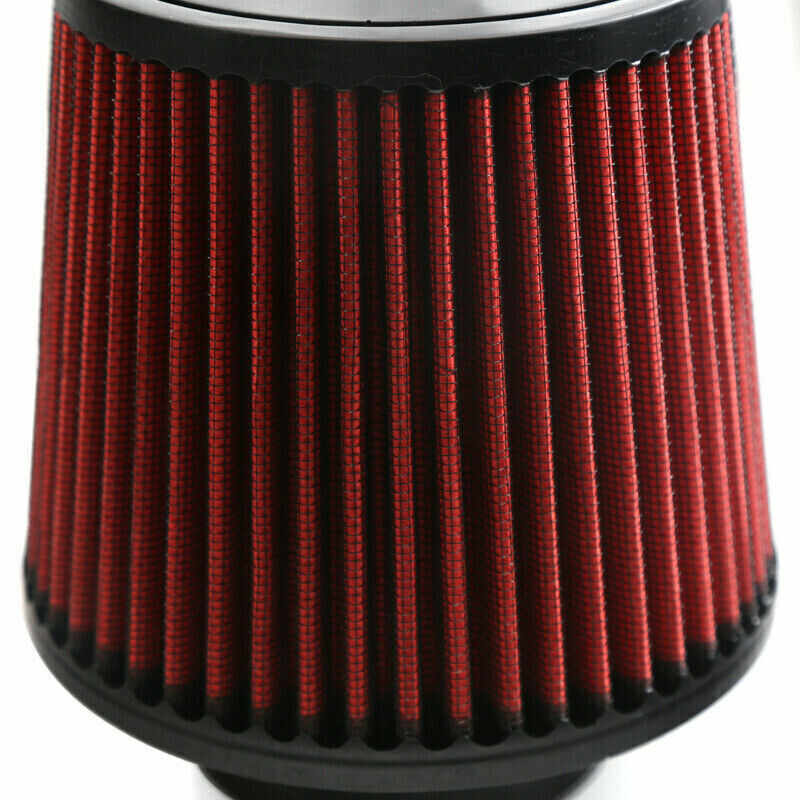 ya 1 8.5.3 Red 4 100mm High Perfor for MAN ce High Flow Intake Cone Dry Air Filter ws