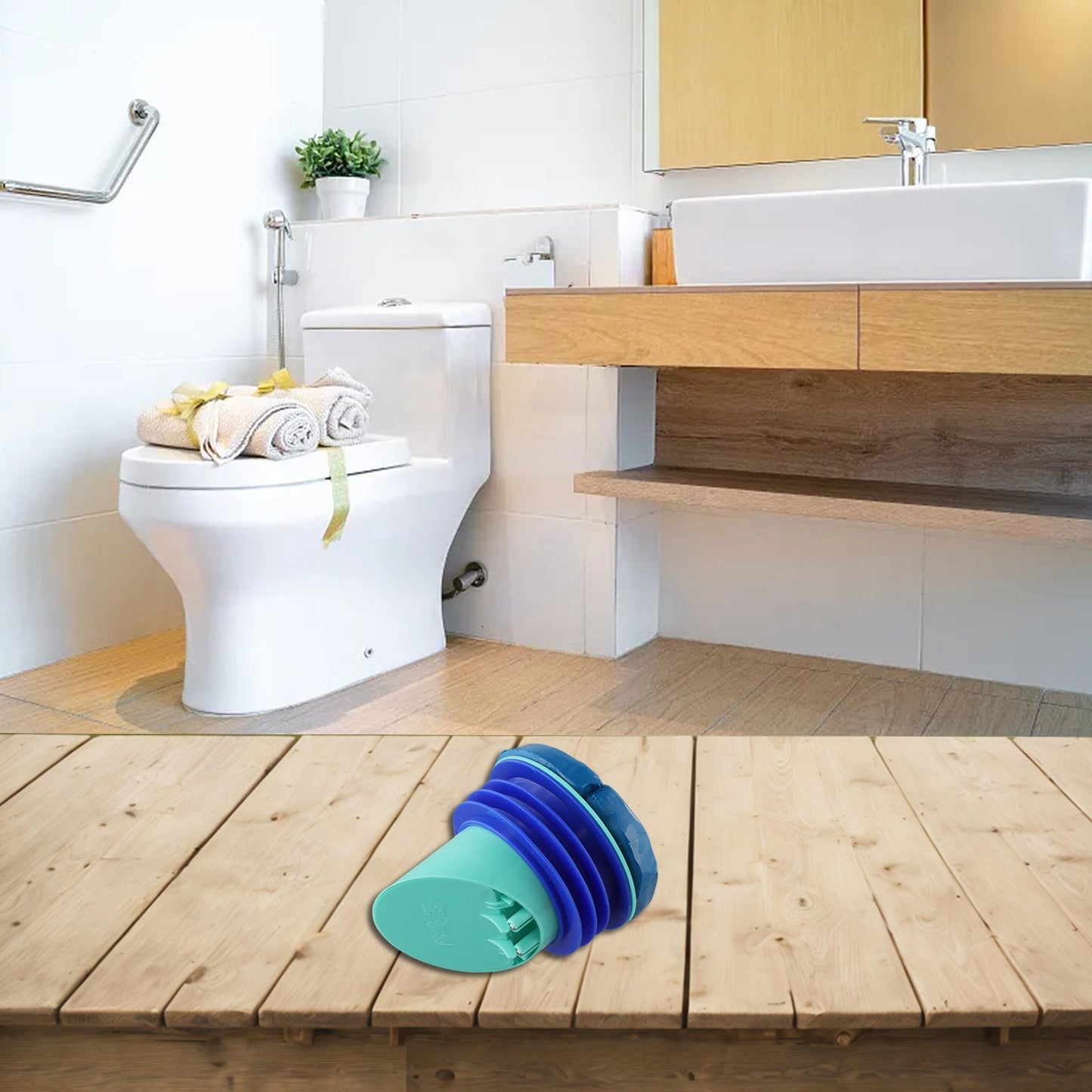 ya 14 Toilet Flanges Wax Rings with Prevent Backflow Valve FlangeRing Closestool Drain