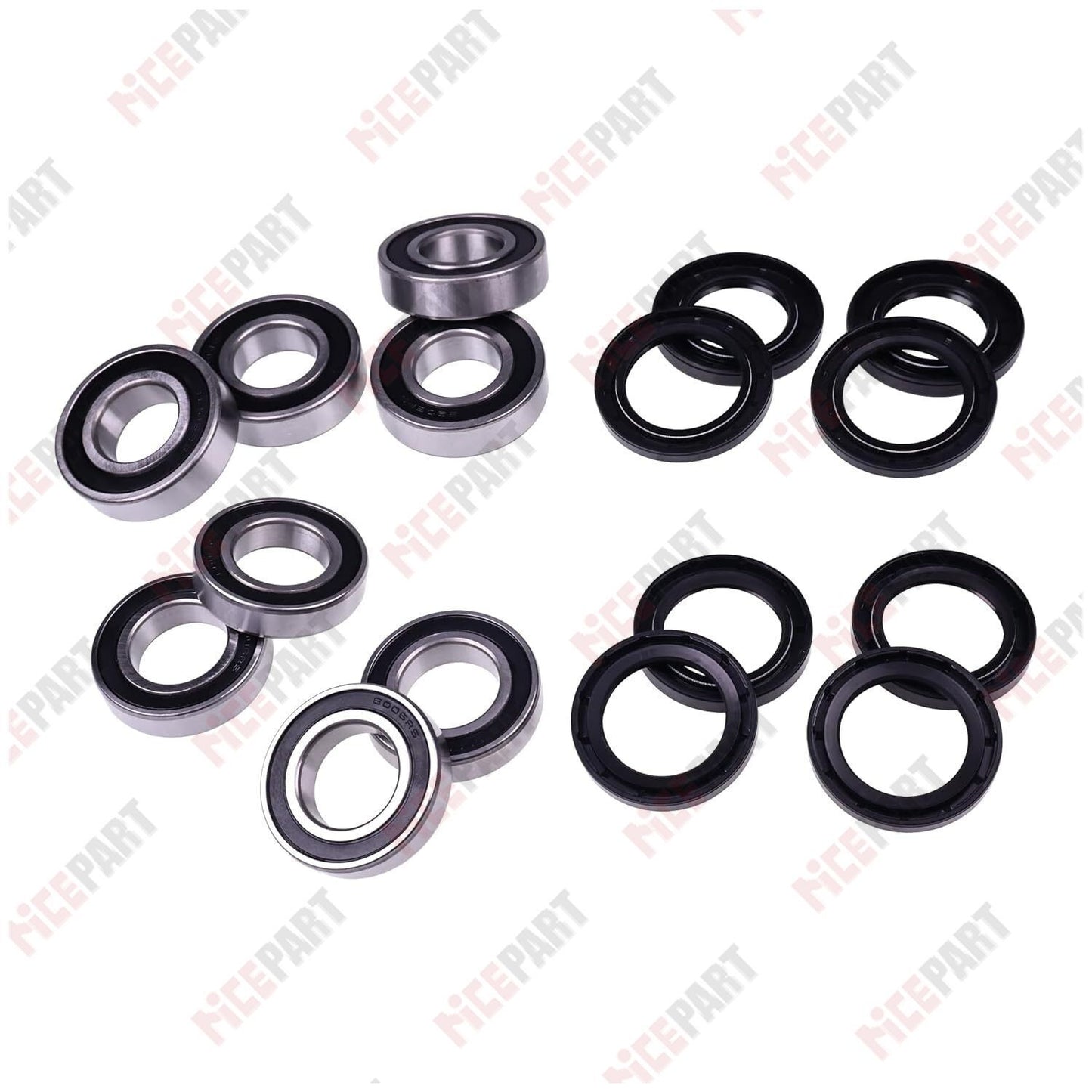ya 10 5.28.2 Axle Hub Bearing Seal Kit Compatible 4Wheel Odes 800Dominator Raider 09560006006