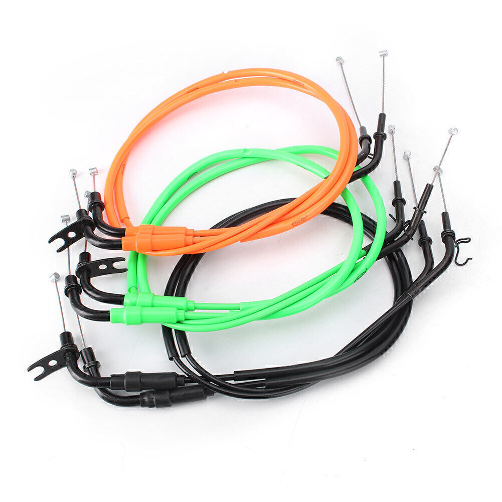 ya 5 8.7 Orange Motorcycle Throttle Cable Accelerator Wire Line for Kawasaki Z1000 14-16