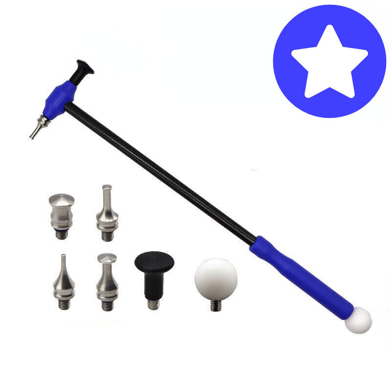 ya 2 6.29 PDR Car Body Dent Down Ding Carbon Fiber Hammer Hail Removal Repair for Smart Tools