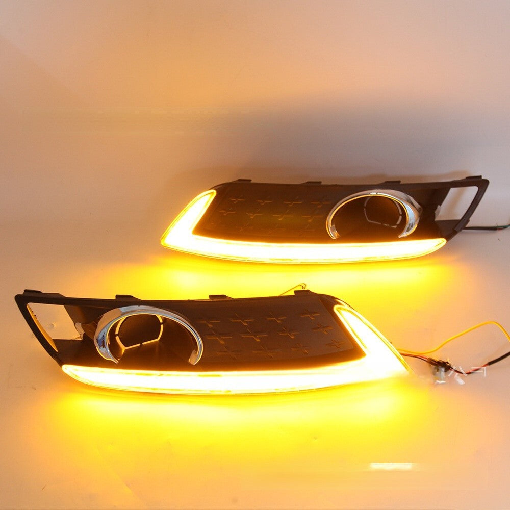 ya 1 8.5.1 LED front bumper fog lights suitable for modern Venue 2018-2022 daytime running lights