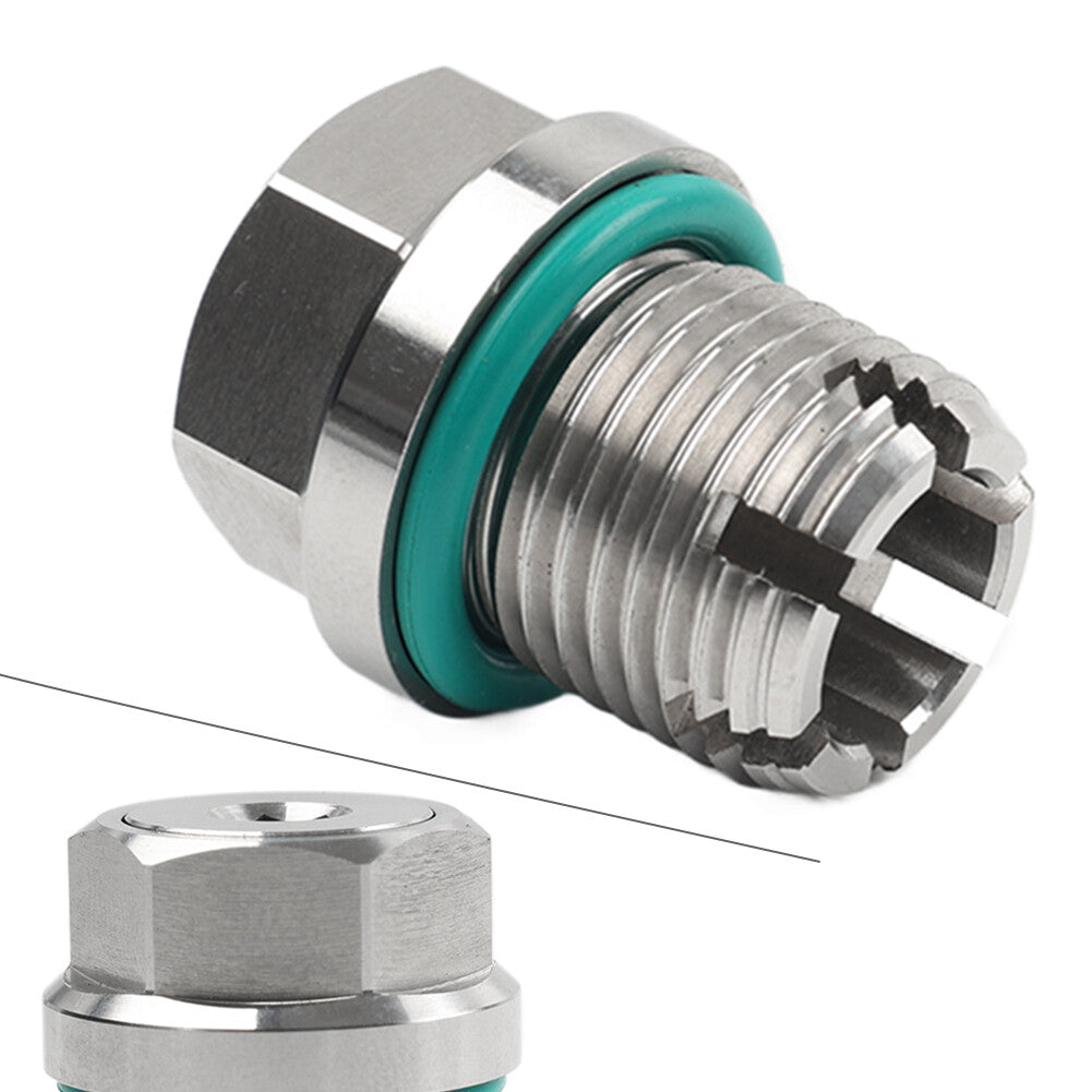 ya 3 6.23 Oil Drain Plug Self-tapping Piggyback Stainless Steel Repair Kit M16.1-1.5x15mm