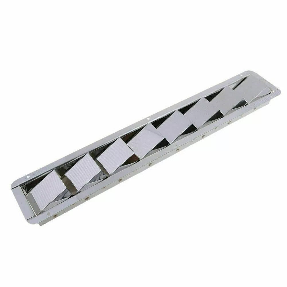 ya 14 Boat Stainless Steel Louver Air Vent 427mm Marine 8 Slots Ventilation New