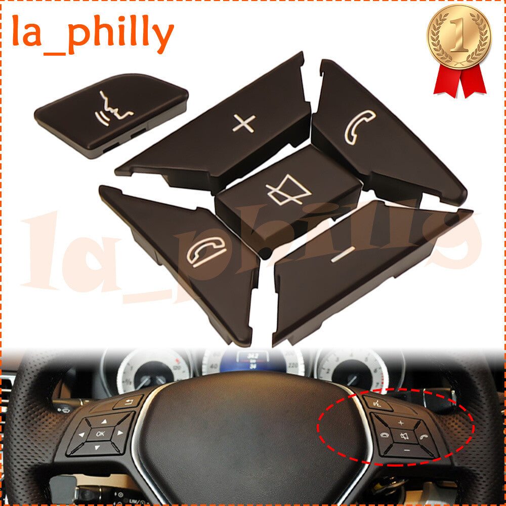 ya 13 for Mercedes-Benz C Class W204 Right Steering Wheel Control Switch Brown