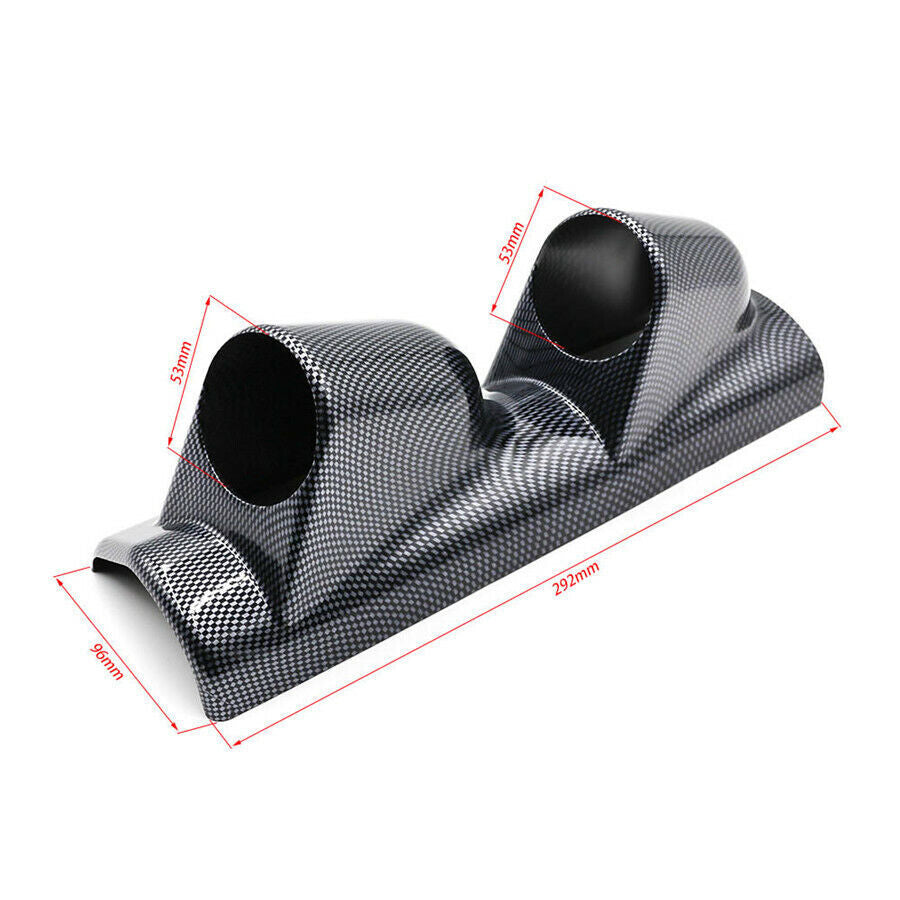 ya 5 8.7 52mm 2 Racing Auto Meter Gauge Pillar Mount Pod Holder Bracket LEFT HAND DRIVE