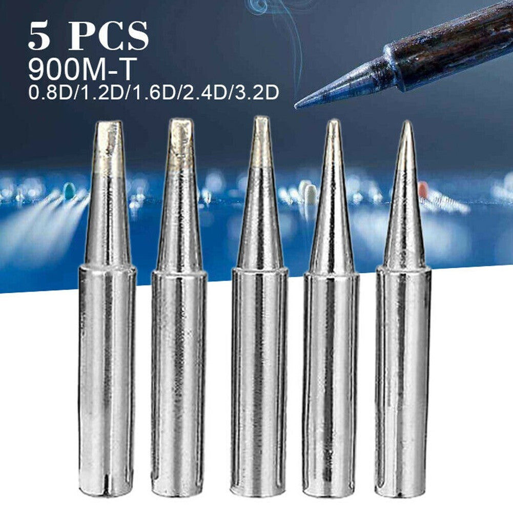 ya 25 Oxygen Copper with Zinc Coated Tips 5pcs 900M T Soldering Iron Tips