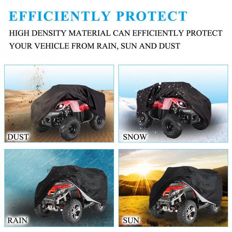 ya 5 8.7 XL ATV Protective Cover for Yamaha 250 350 660R Waterproof UV-Proof Rainproof and Dustproof