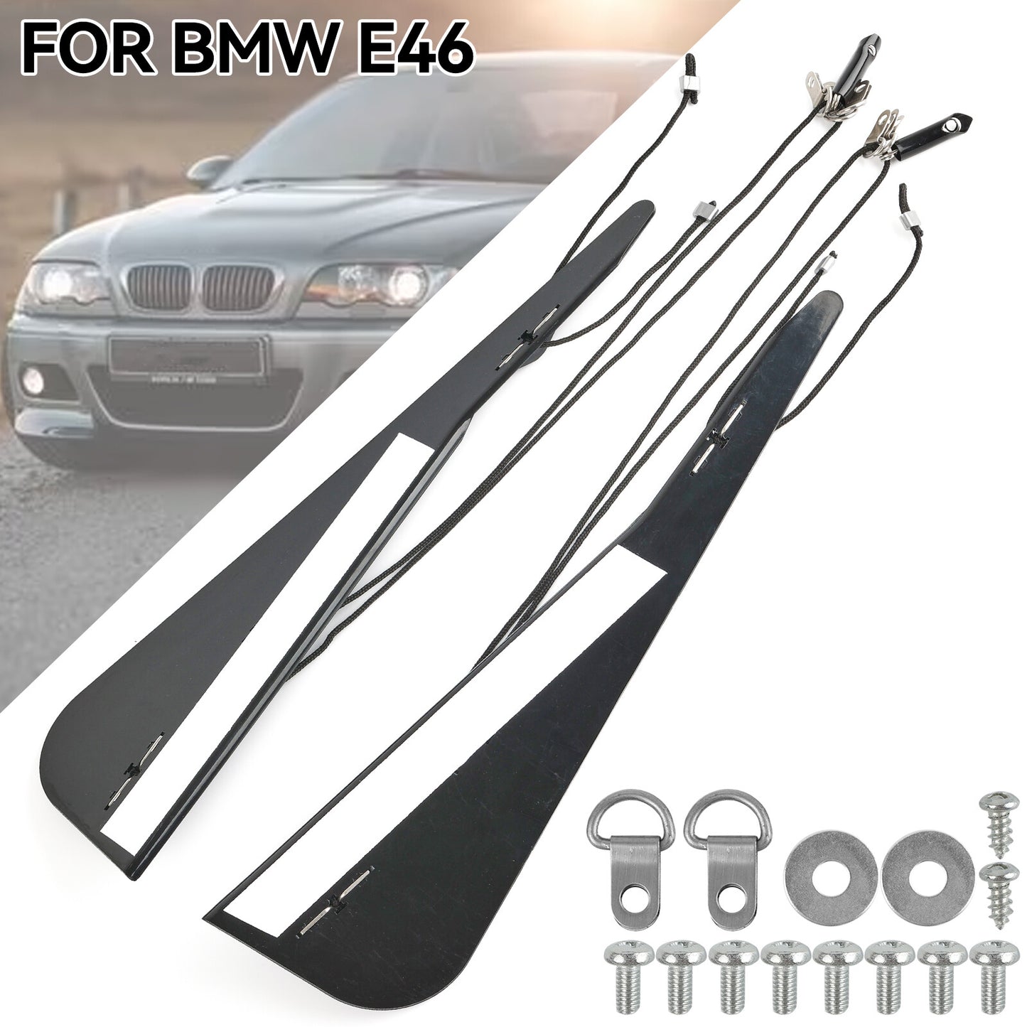 ya 2 6.29 Convertible Roof Top C Column Repair Kit 54317135351 for BMW E46 325ci 330ci M3