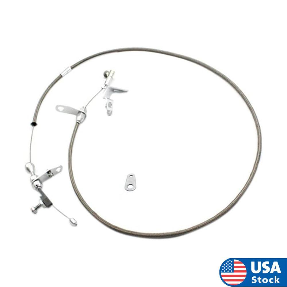 ya 9 6.5.2 Car Kickdown Cable Carb Bracket Linkage &Return Springs for Chrysler 727 for Dodge