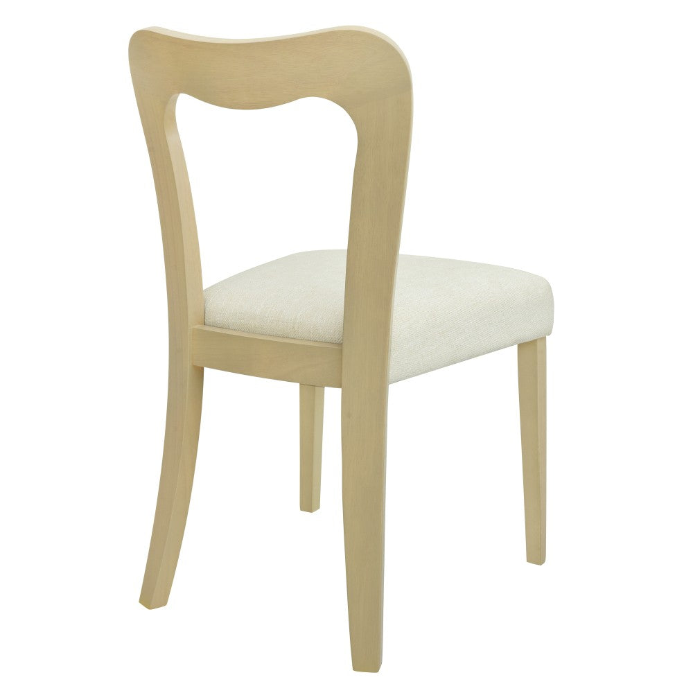 ya 28 For Living Room Dining Chair Set of 2 Without Arm(light Ash+beige)