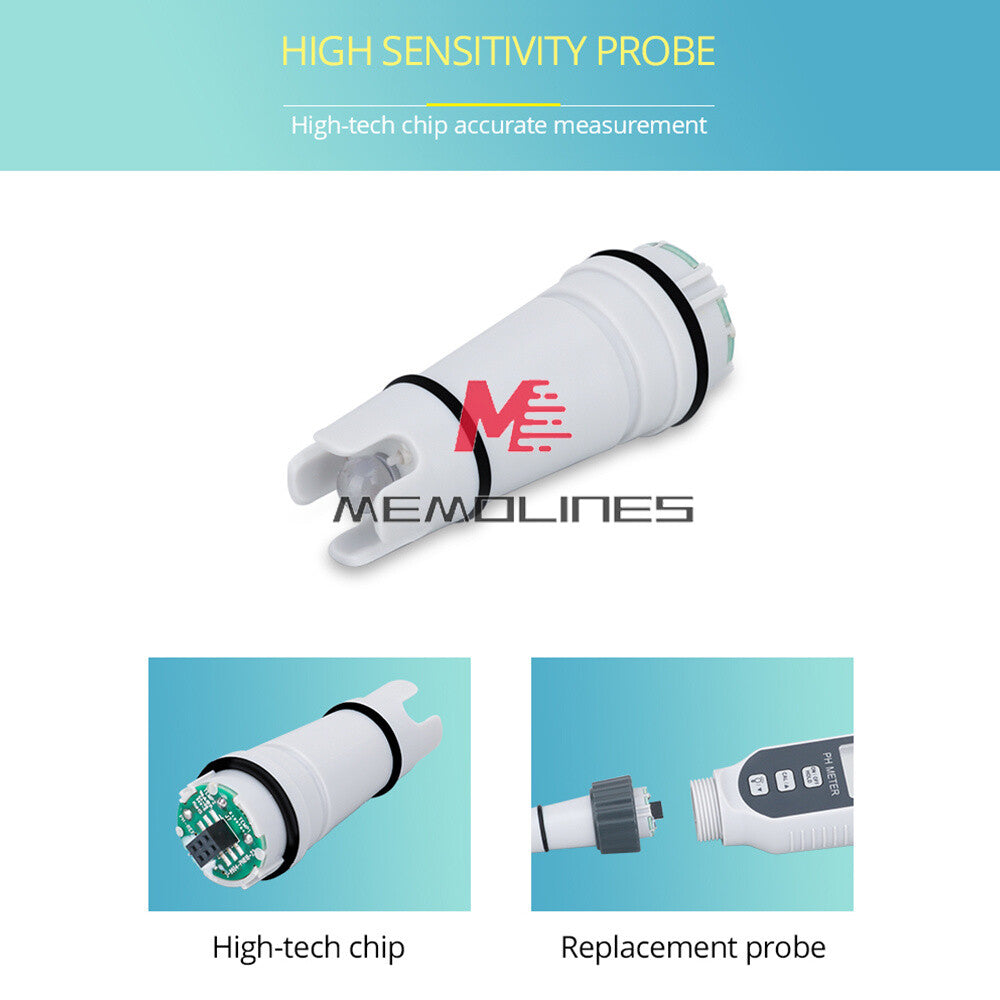 ya 26 PH818 Portable Pen Type PH Meter Water Quality Tester Acidometer For Hot Spring