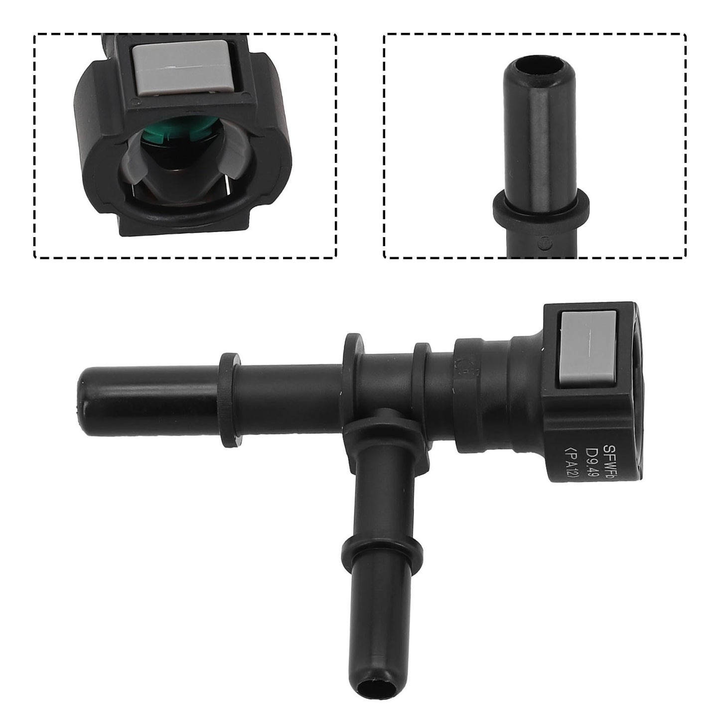 ya 5 8.7 Secure Seal Car Fuel Hose Quick Release Connector for Tight Connection