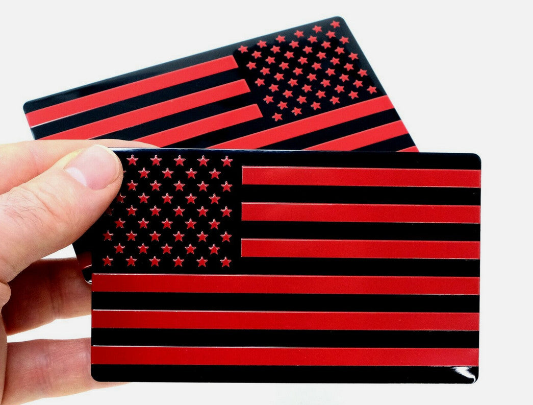 ya 1 8.5.1 Car Side Fender Rear Boot Emblem Sticker Black Small American Flag Map for Audi