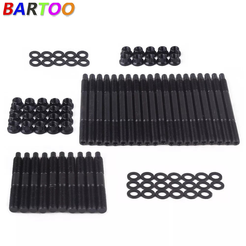 ya 27 6.21 For LS1 LS6 4.8L 5.3L 6.0L 2004-2018 12-Point Cylinder Head Stud Kit