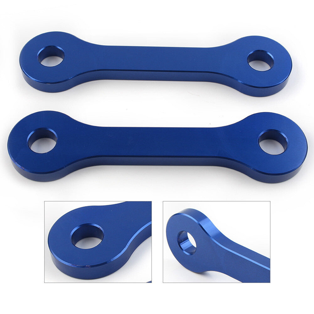 ya 4 6.17.2 for Suzuki DRZ400 SM/S/E DRZ400SM 2000-2020 Blue Rear Lowering Drop Link Kit