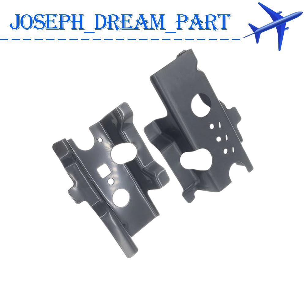 ya 3 6.25.3 Pair Front Radiator Support Bracket Left Right for 2015-2019 for Ford for Mustang Black