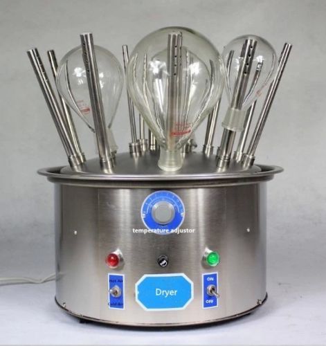 Stainless steel Air flow Dryer for Glassware flask tube with 12 air ducts