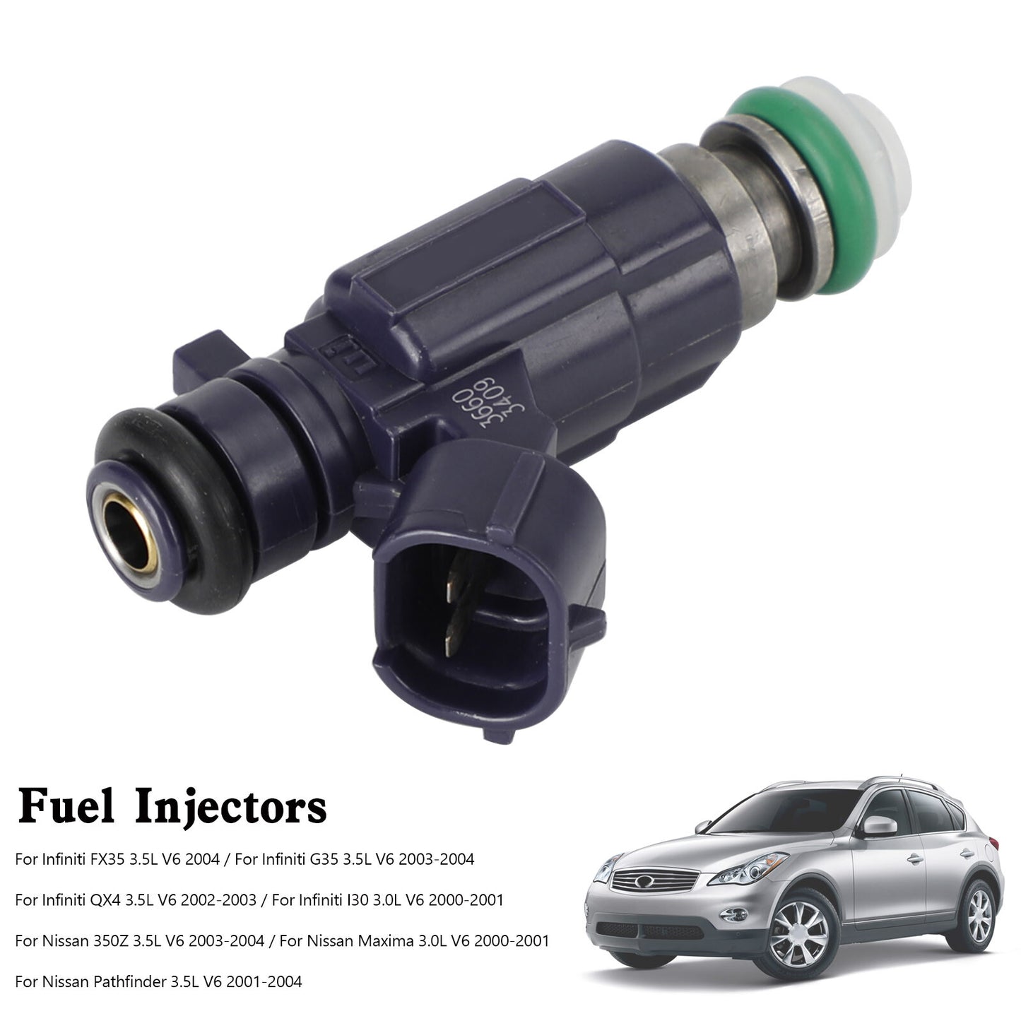 ya 1 8.5.3 1PCS Fuel Injector FBJC100 for 350Z 2003-04 for Infiniti G35 2003-2004