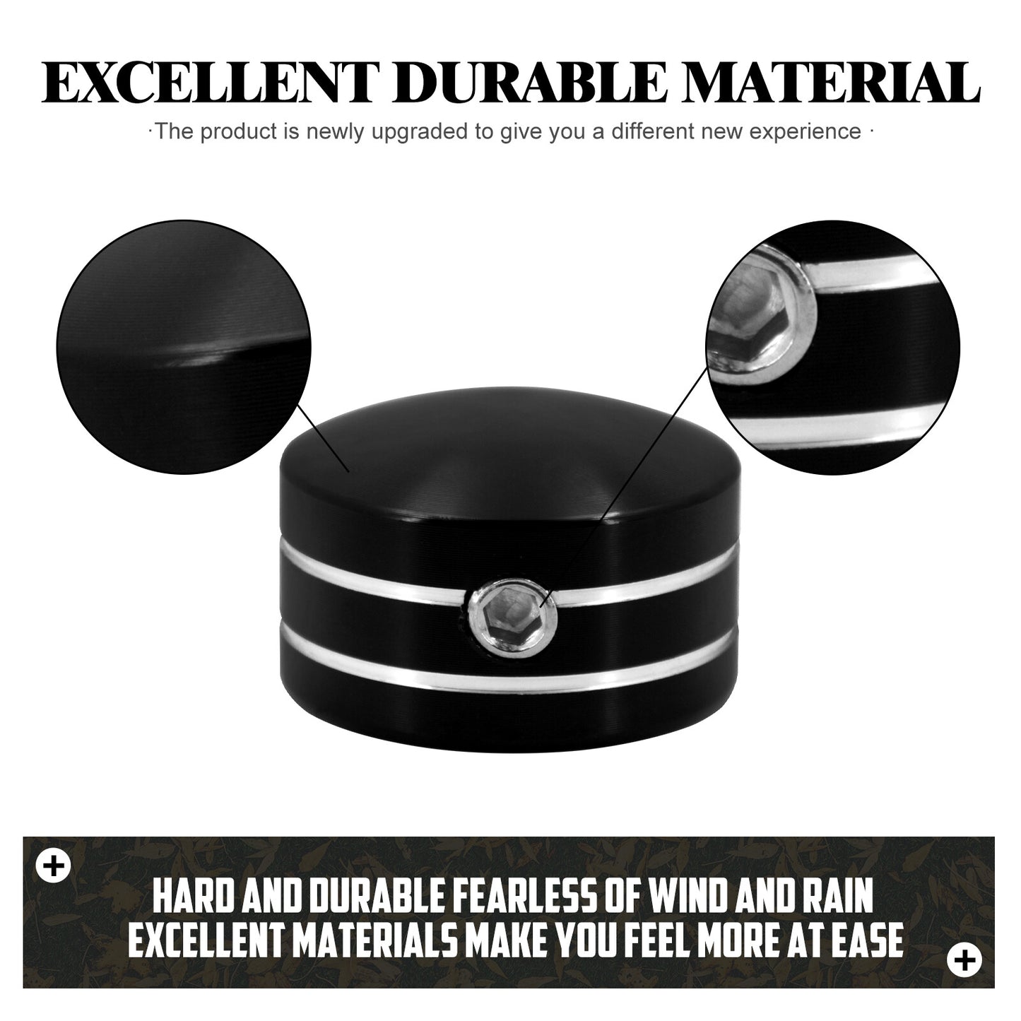 ya 1 7.3 4x Black Head Bolt Covers Fit for Harley Sportster 1986-2022 Twin Cam 1999-2017
