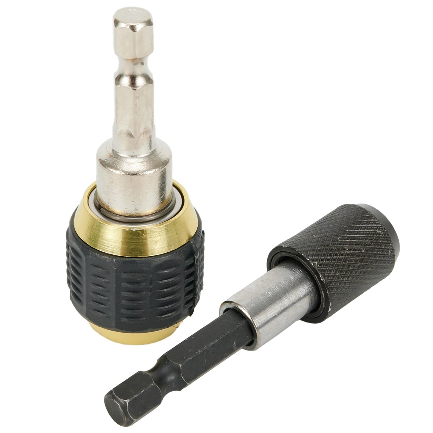 ya 25 2pcs Hex Shank 60mm Keyless Drill Chuck Driver Quick Change Convertor Adapter