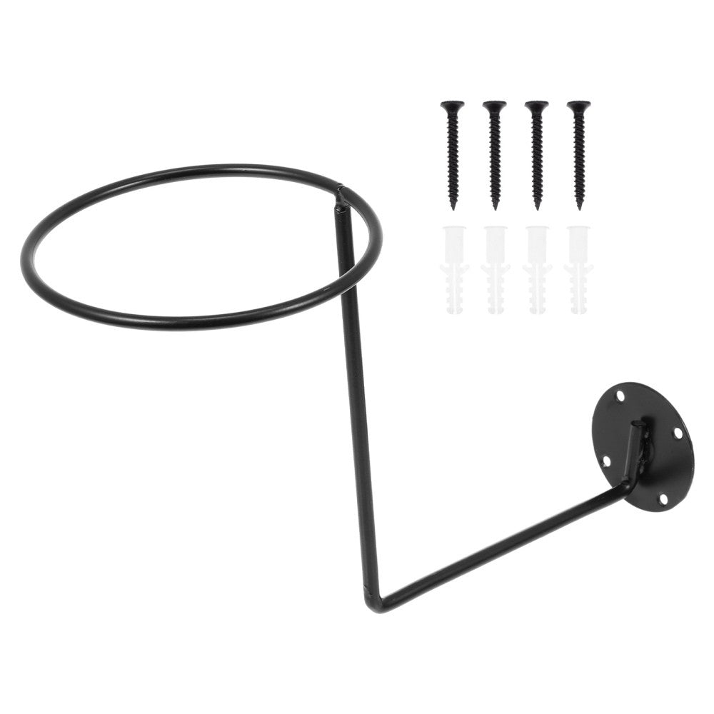 ya 2 7.15 Wall-mounted Storage Rack Baseball Hat Organizer Basketball Display Stand