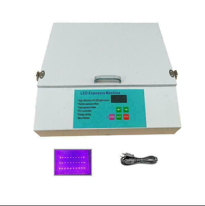 LED Exposure Unit for Hot Foil Pad Printing PCB Intelligent Digital Control T