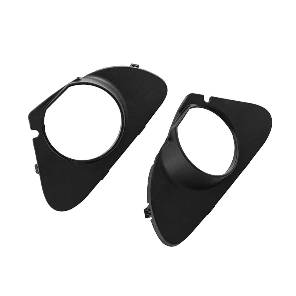 ya 13 5.27 Left + Right Front Bumper Fog Light Lamp Covers Frame For 645CI 650I 650Ci 645