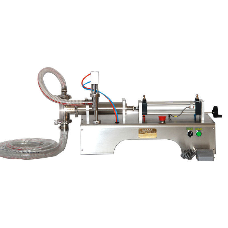 Two Double Nozzles Pneumatic Liquid Filling Machine 50-500ml for Liquid