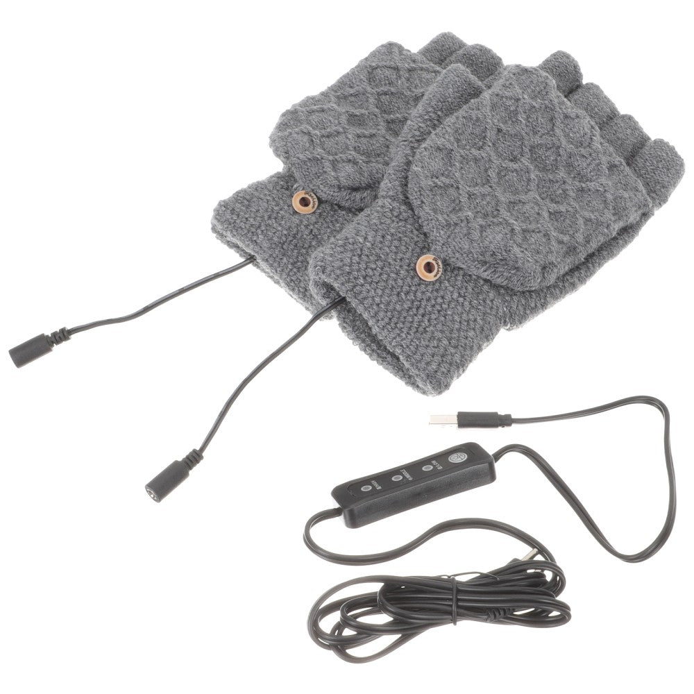 ya 2 7.16 Heated Gloves Portable Heating Usb Adjustable Work Miss Electric Warm