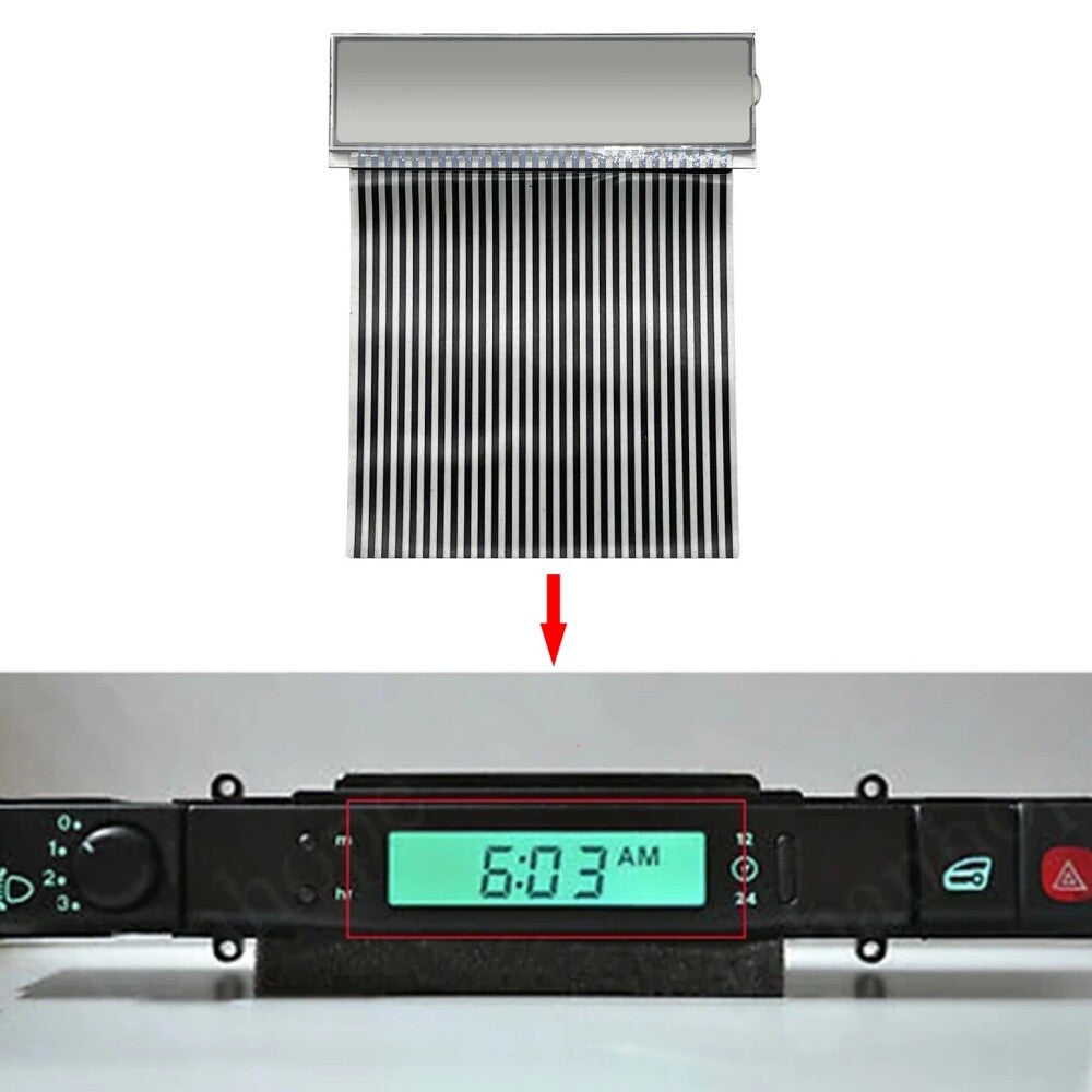 ya 2 6.29 Car Instrument Cluster Digital Clock LCD Display Screen for Jaguar XJ6 XJ8 X300