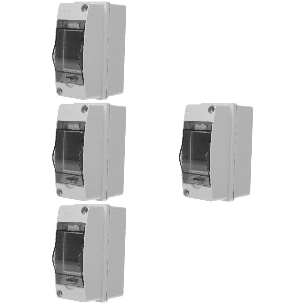 ya 1 7.4 4 Pieces Distribution Protection Box Electric Work Dc Din Breaker Enclosure