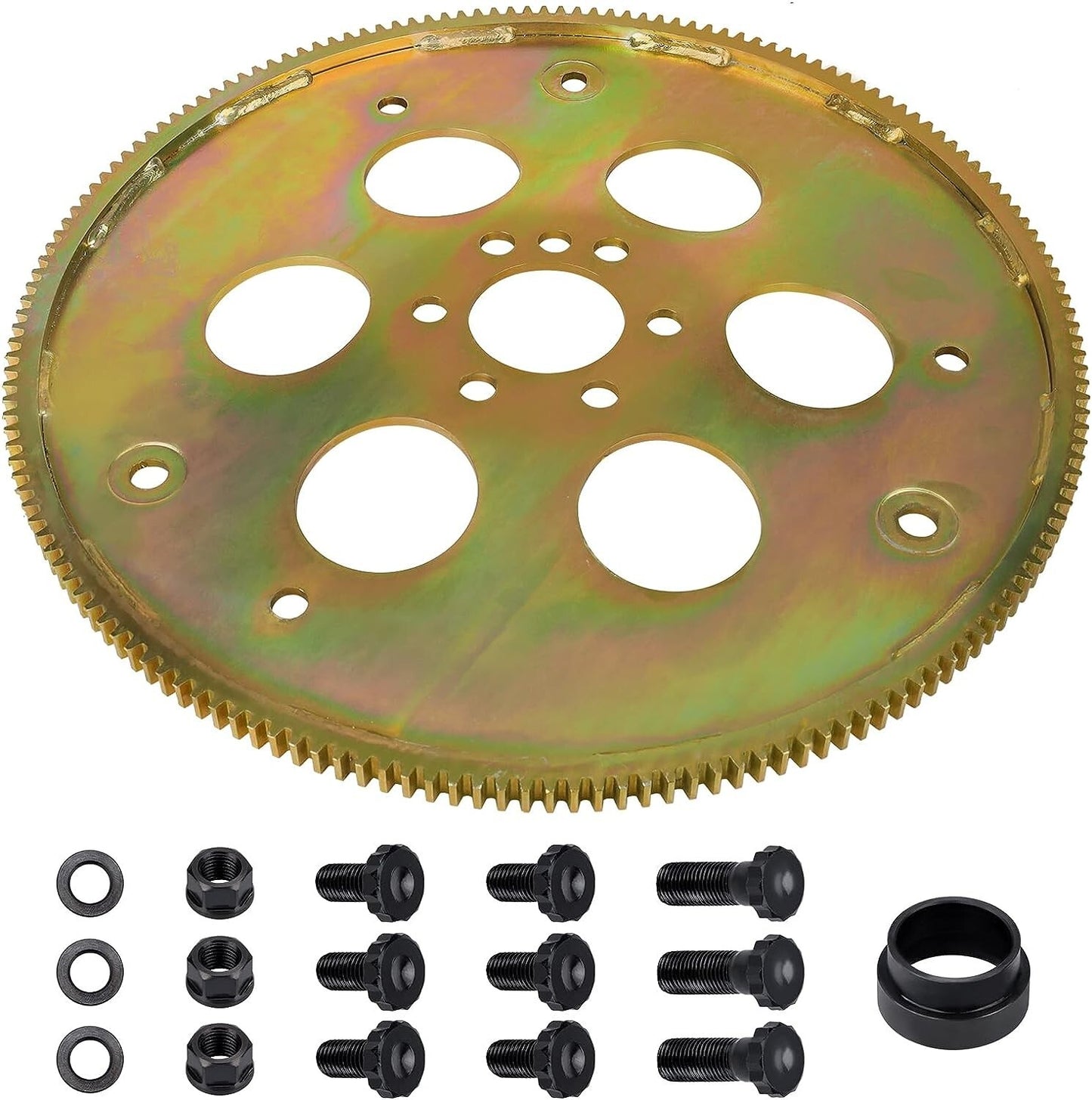ya 27 7.14 Flexplate Adapter Kit for LS1/LS2/LS6/5.3/6.0 to GM Gen III TH350 TH400 700R4