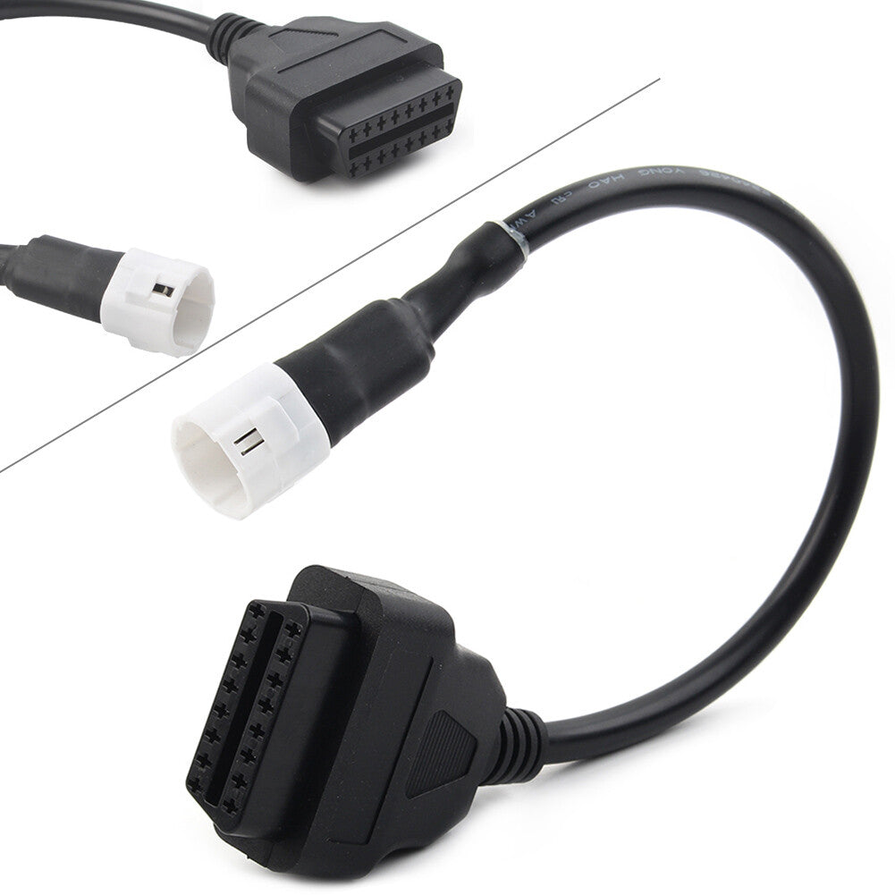 ya 1 7.4 3Pin to 16Pin OBD2 Diagnostic Scanner Adapter Cable for Yamaha YZF-R125 MT-125