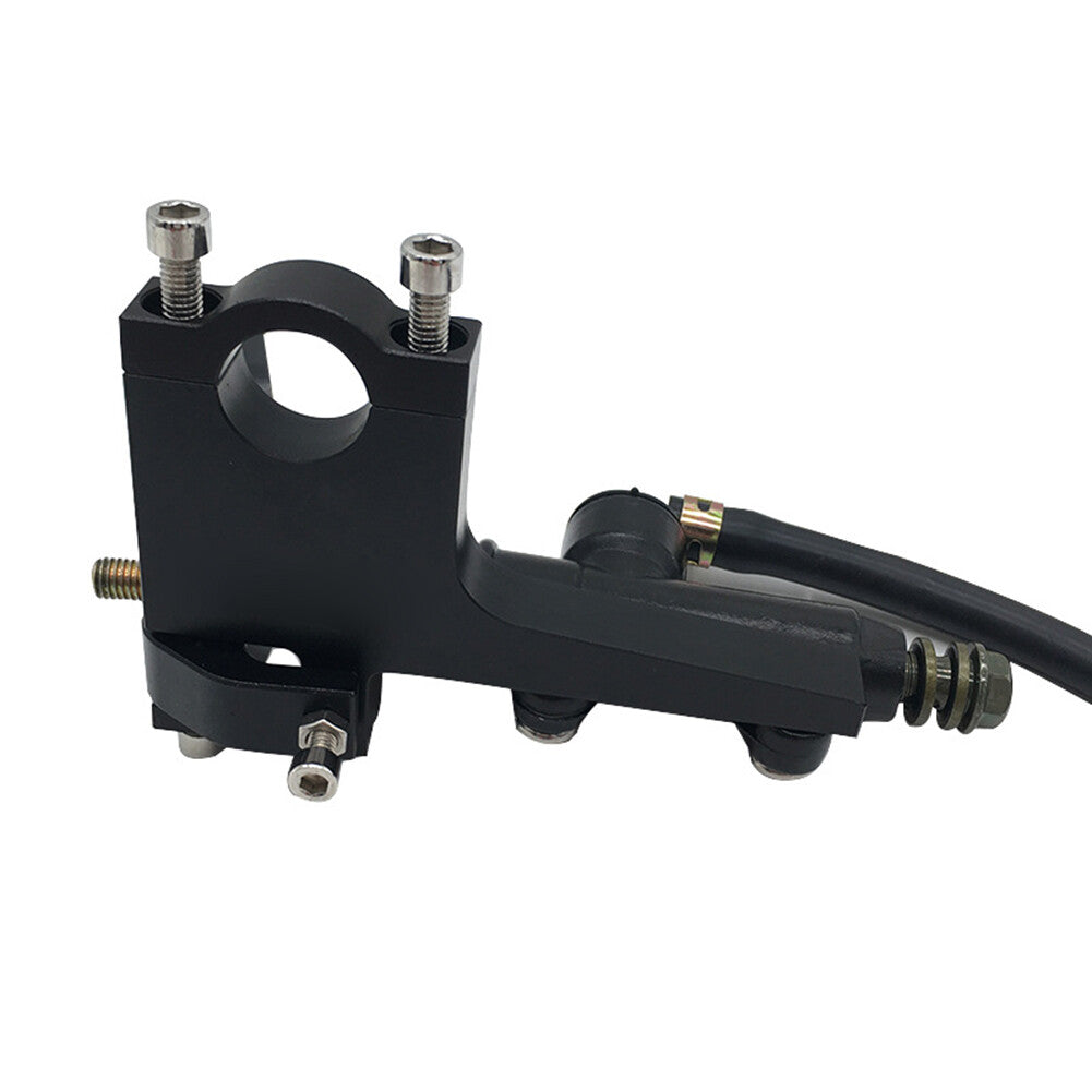 ya 4 6.17.2 7/8'' Motorcycle Clutch Thumb Brake Lever Rear Master Straight Pump Cylinder