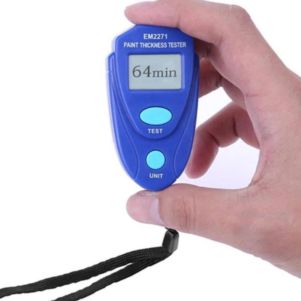Coating Thickness Digital Paint Coating Thickness Gauge Feeler Tester EM2271