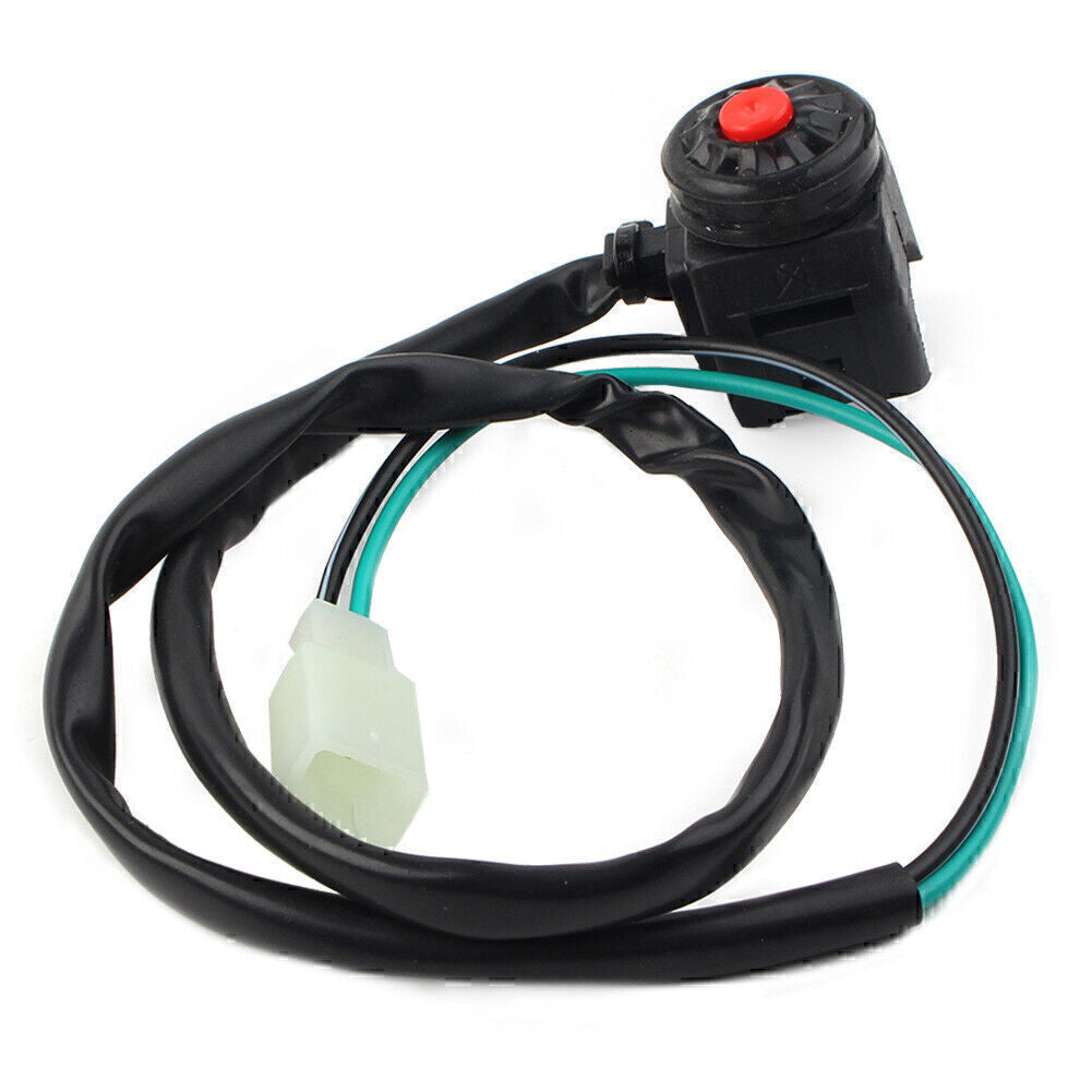 ya 1 7.4 Kill Switch Cutoff Button Red for 50cc 110cc 125cc 150cc PIT Quad Dirt Bike ATV