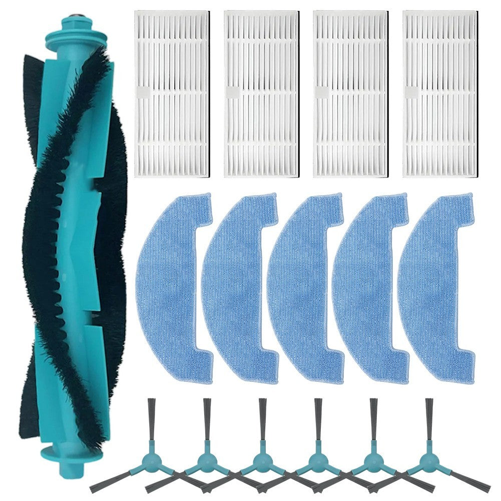 ya 25 For TESLA For RoboStar iQ400 Plus Cleaning Parts Set Brushes and Mop Cloths