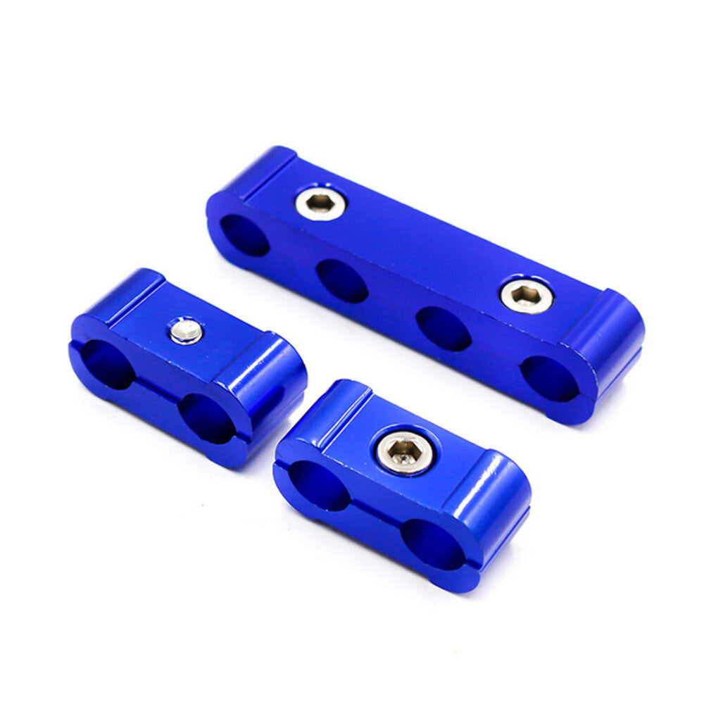 ya 5 8.7 Universal Aluminum Engine Spark Plug Wire Separator Divider Organizer Clamp Kit