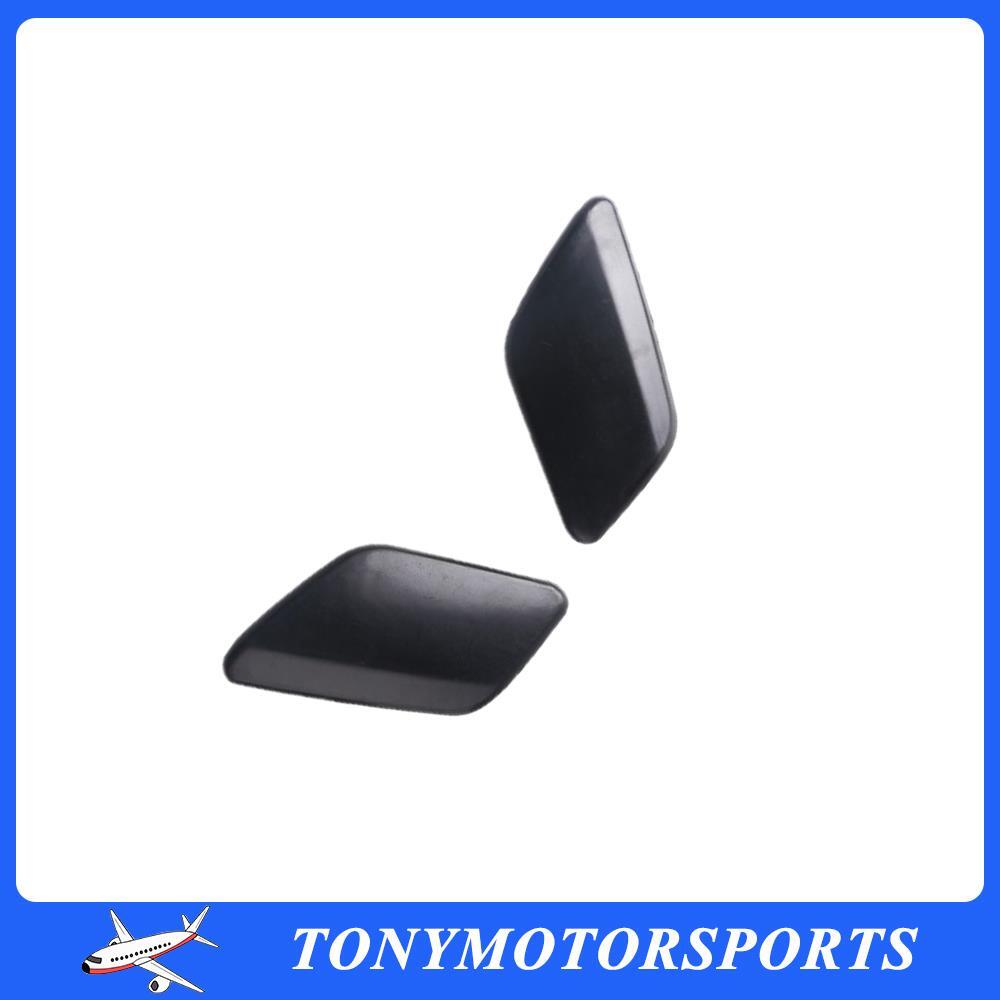 ya 27 6.18 2Pcs Bumper Headlamp Washer Cover Lid Front RH & LH Fit For 2011-2013 for VOLVO S60