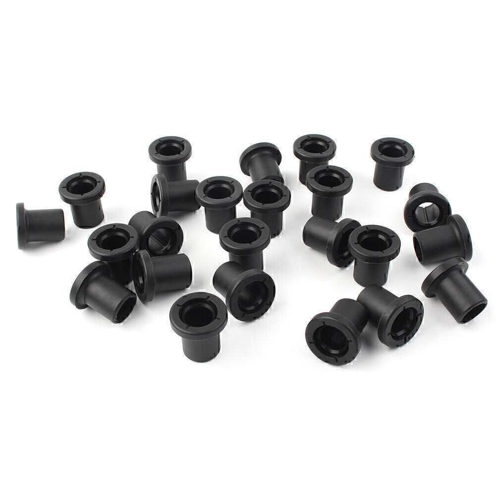 ya 5 8.7 Rear A-Arm Short Bushing Kit for Polaris Ranger 500 4X4 EFI 2005-2013 Black