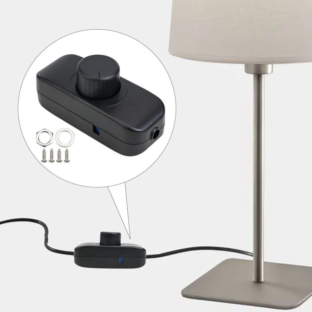 ya 15 10.20 Memory Function LED Dimmer Switch for Customizable Lighting Experience