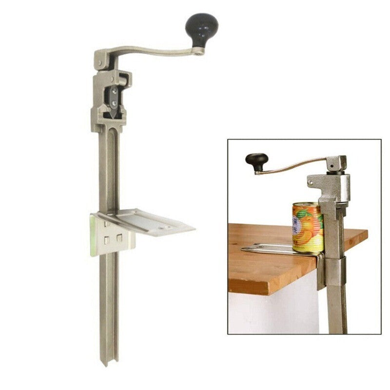 Heavy Duty Commercial Steel Restaurant Food Big Can Opener Manual Table Mounted